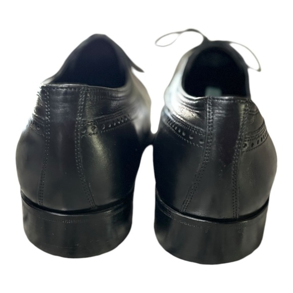 Florsheim Black Lexington Wingtip Oxford Size 10 Men’s Wingtip Oxford Shoes - Picture 5 of 13